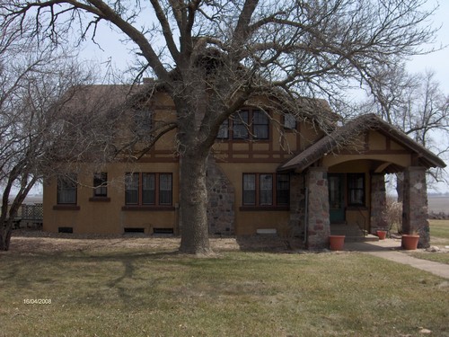 front of main house