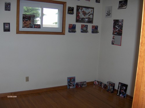 one of two bedrooms