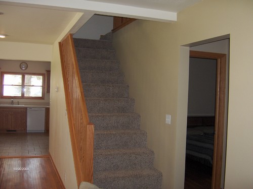 open stairway