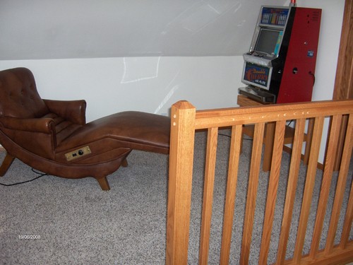 landing at top of stairs
