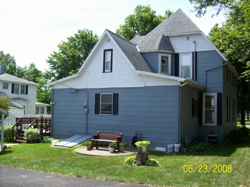 landscaped and private on the back deck