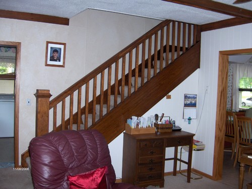 open stairway