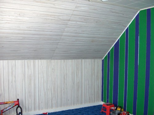 one of three upstairs bedrooms