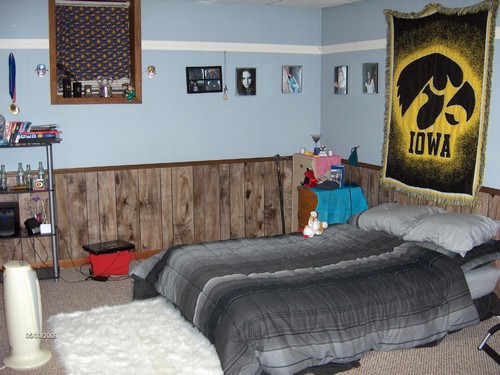 basement bedroom with egress window