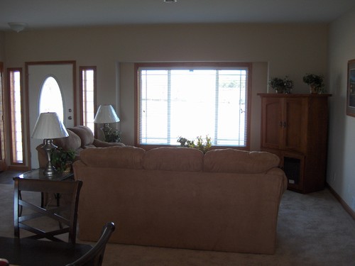 living room very open floor plan