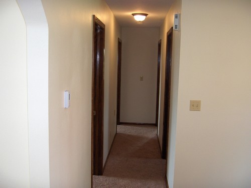 hallway to the bedrooms and bathroom