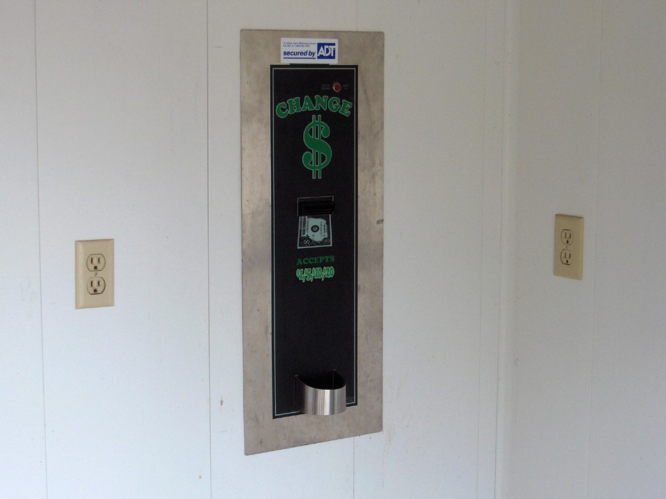 change machine.