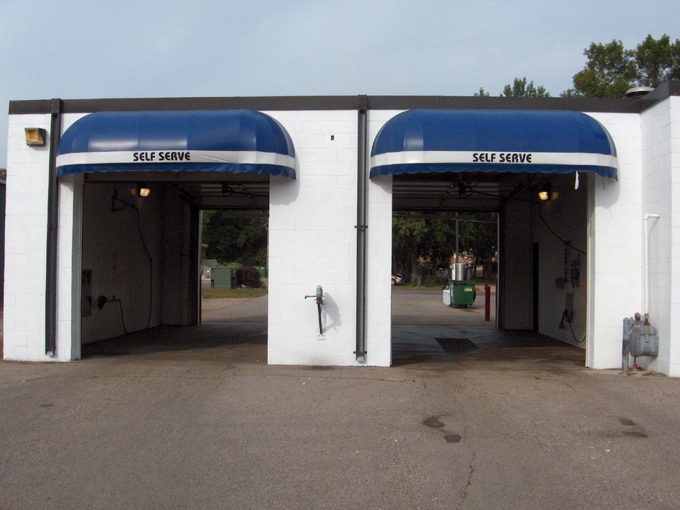 2 self serve bay exits.