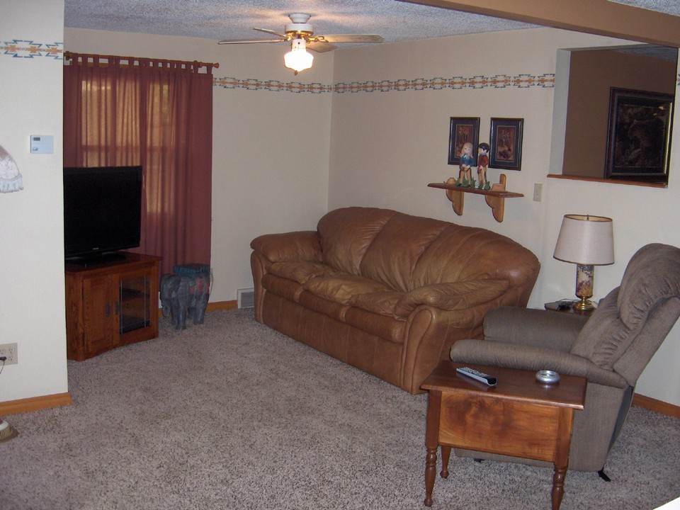 upstairs living room.