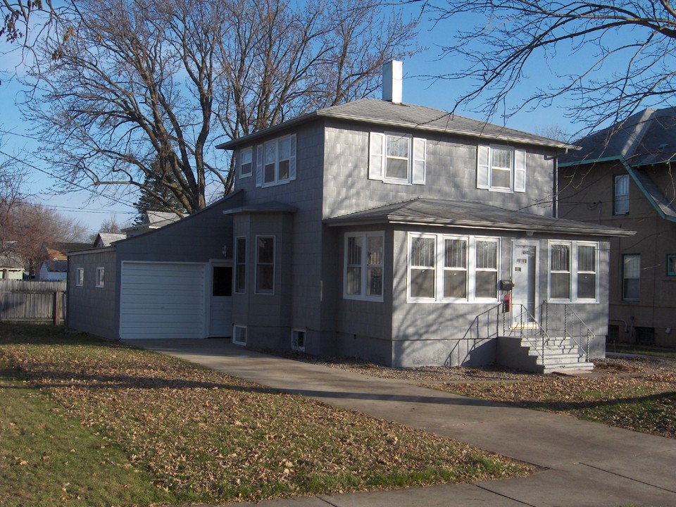 front and side notice the attached garage