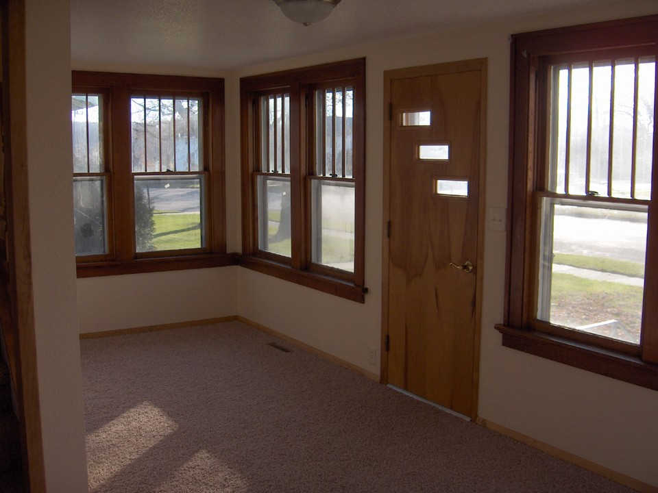 entry and living area
