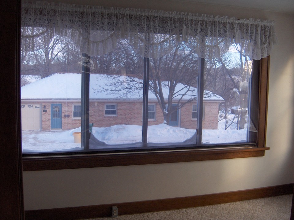 front porch with a great view.