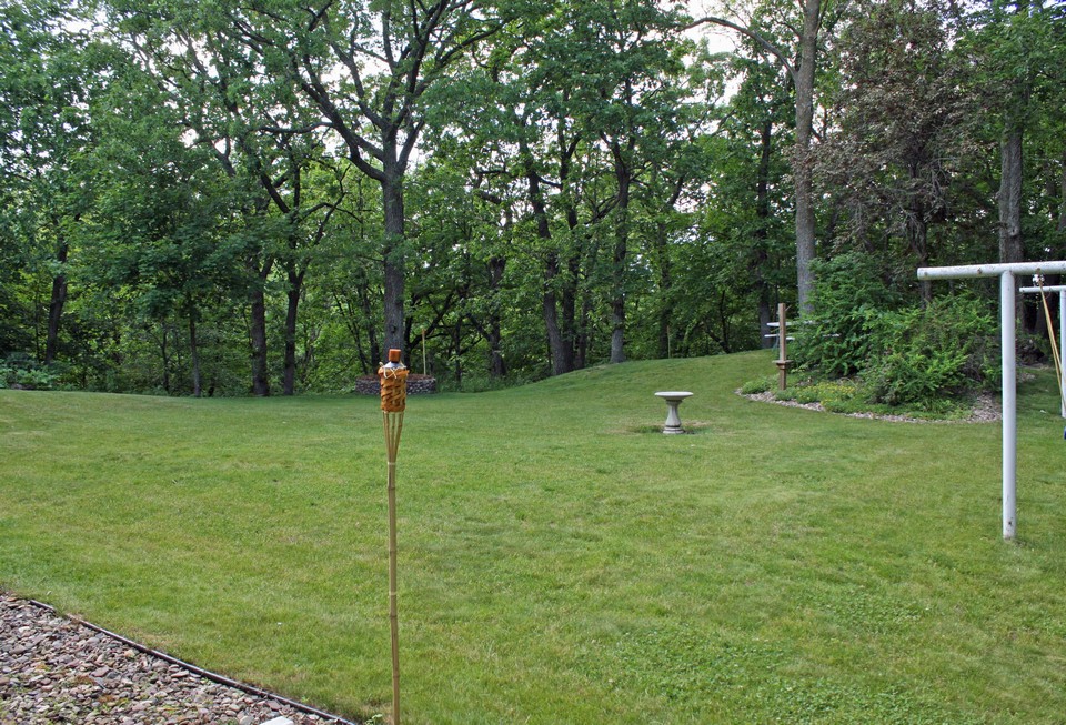 backyard to the river