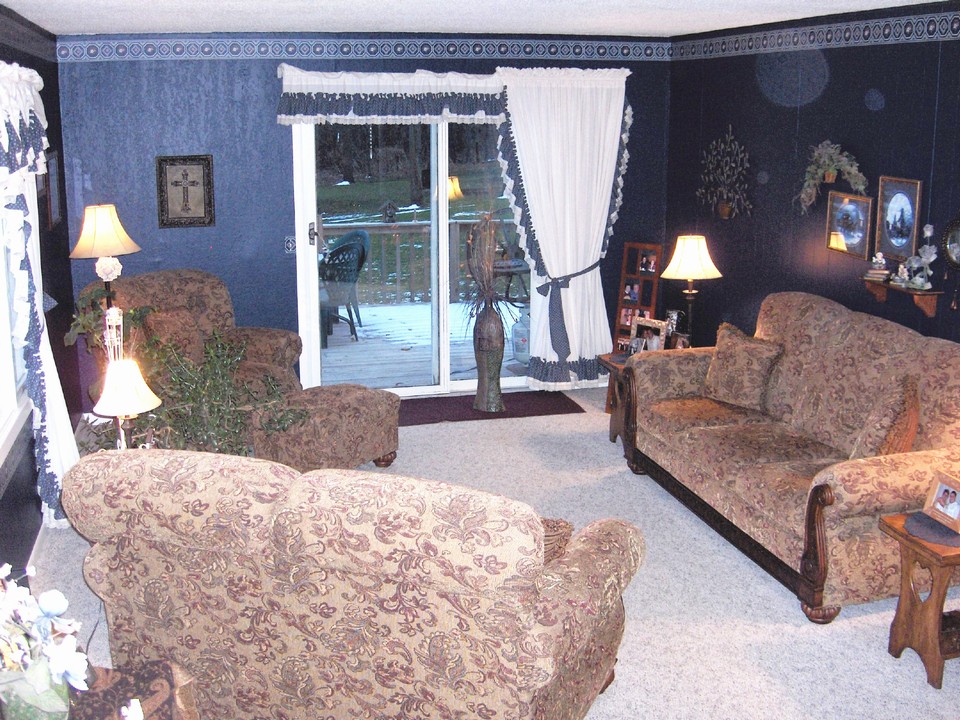 living room walk out to the deck.