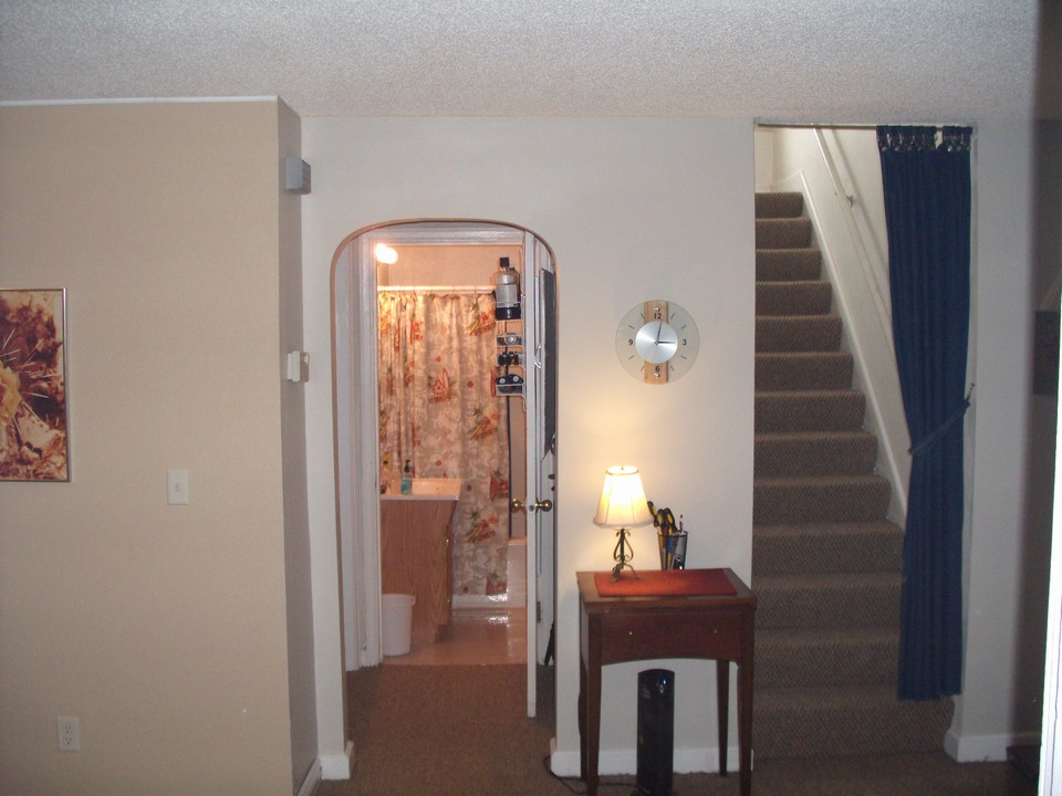 taken from the front door
