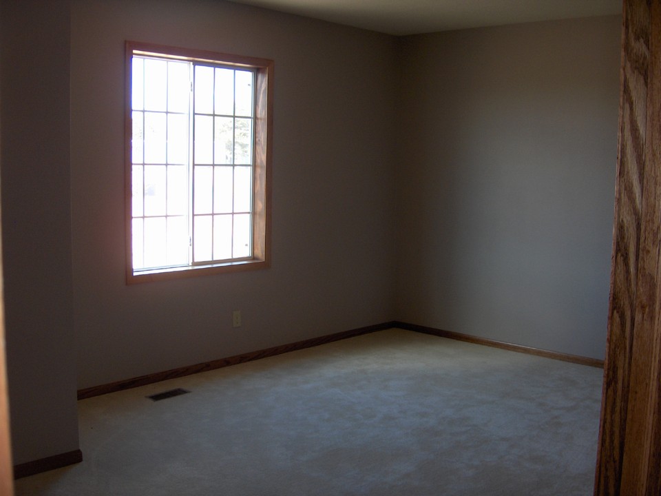 large second & third bedrooms