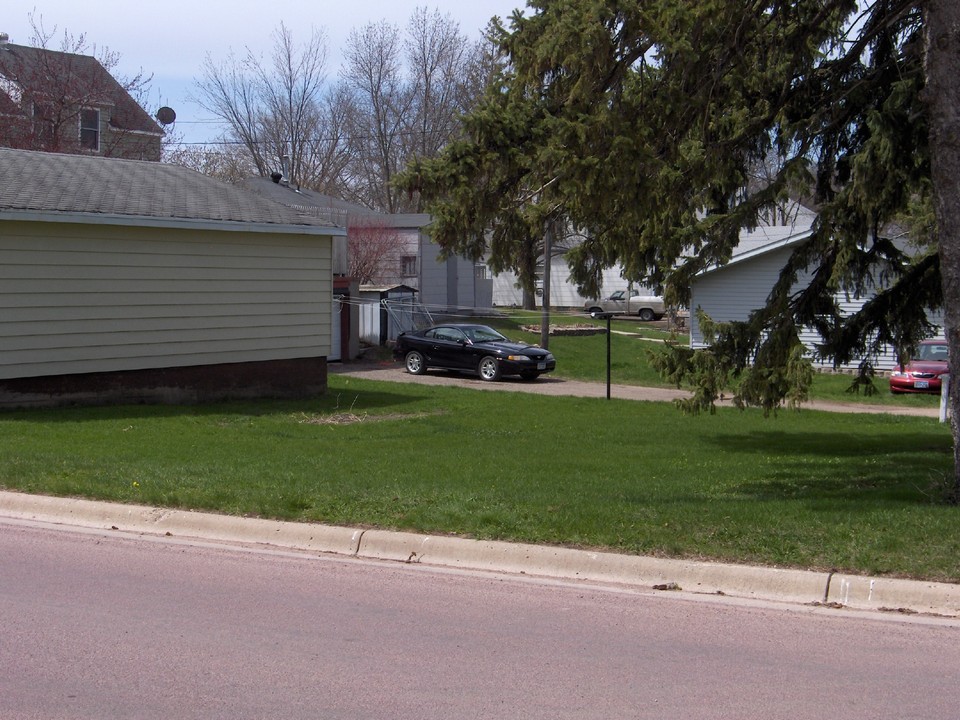 large yard and lot