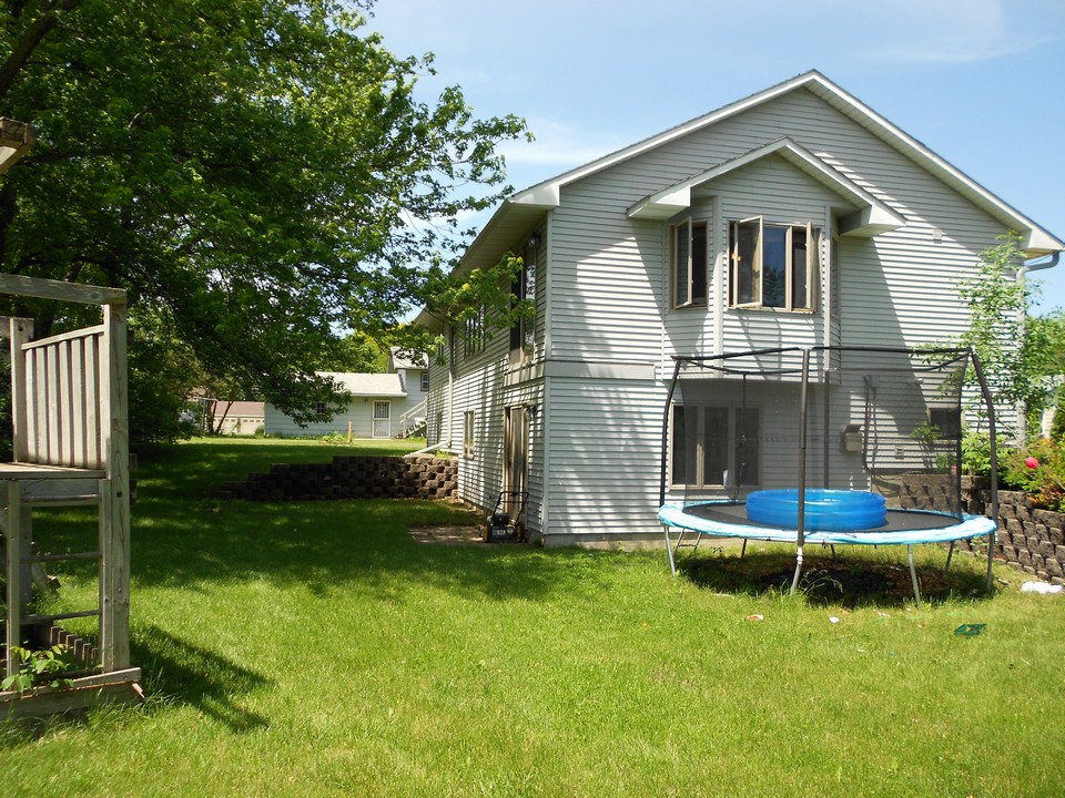 side and backyard