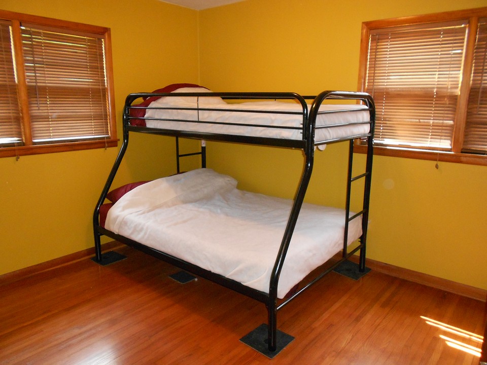 second of three bedrooms