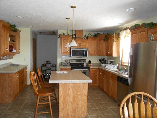 spacious kitchen