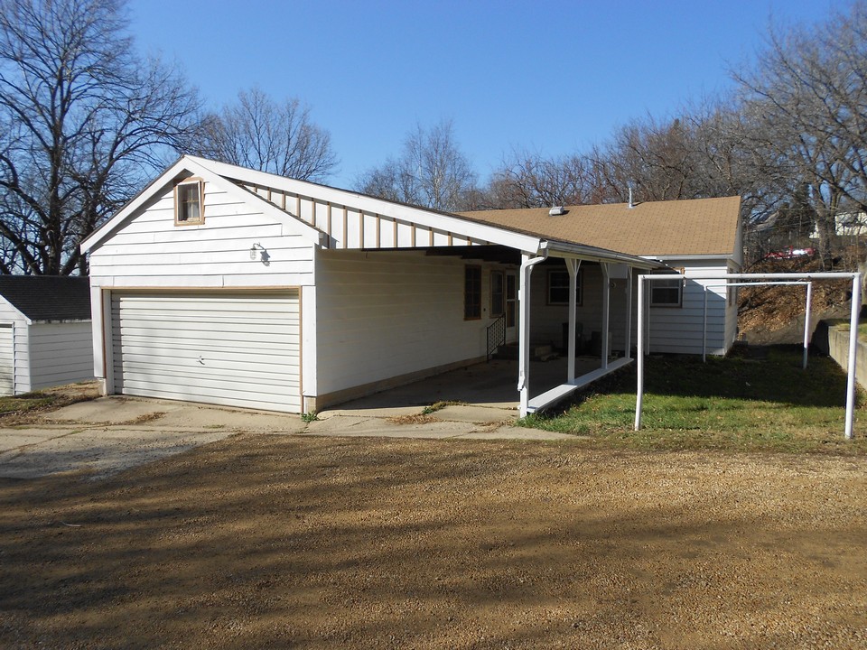 attached garage and carport