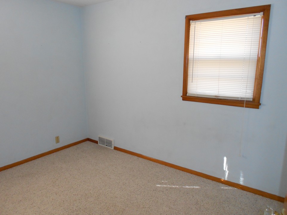 one of two bedrooms