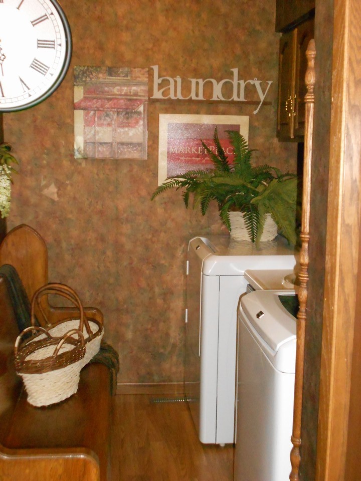 main floor laundry