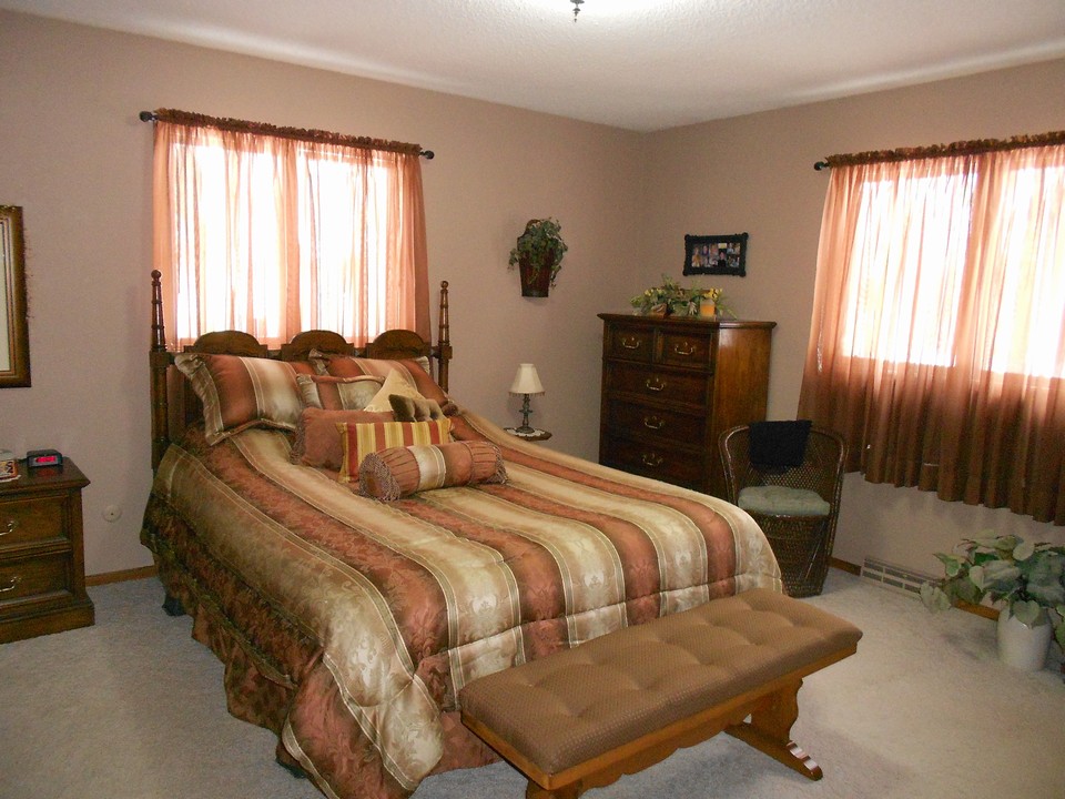 one of the bedrooms