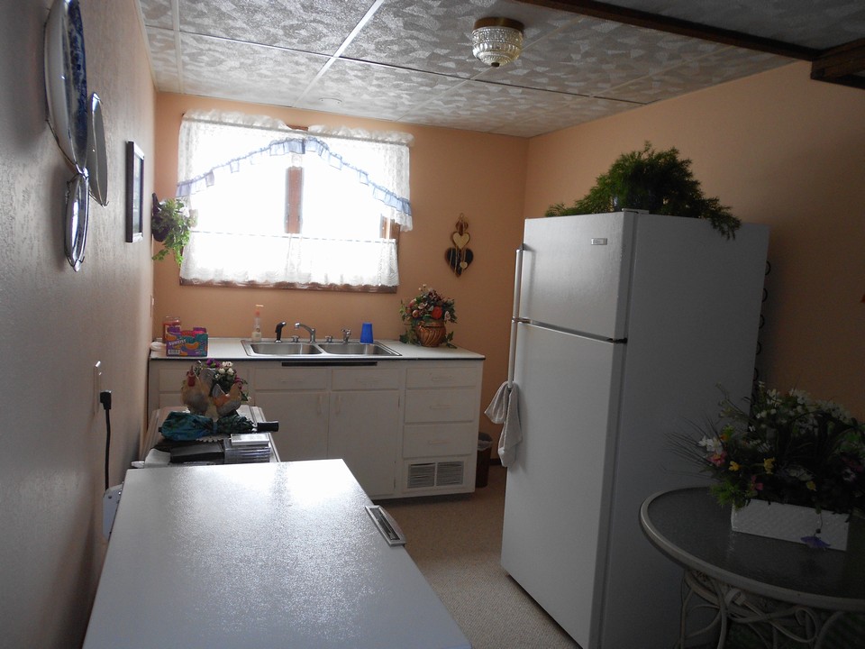 kitchenette on the lower level