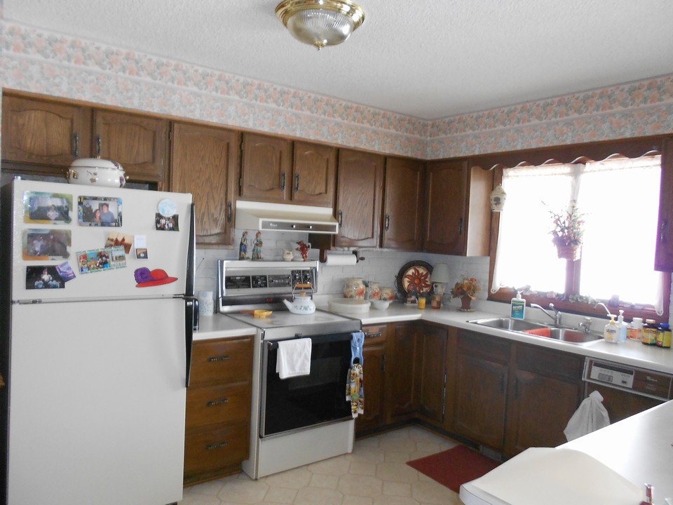 kitchen with lots of cupboards