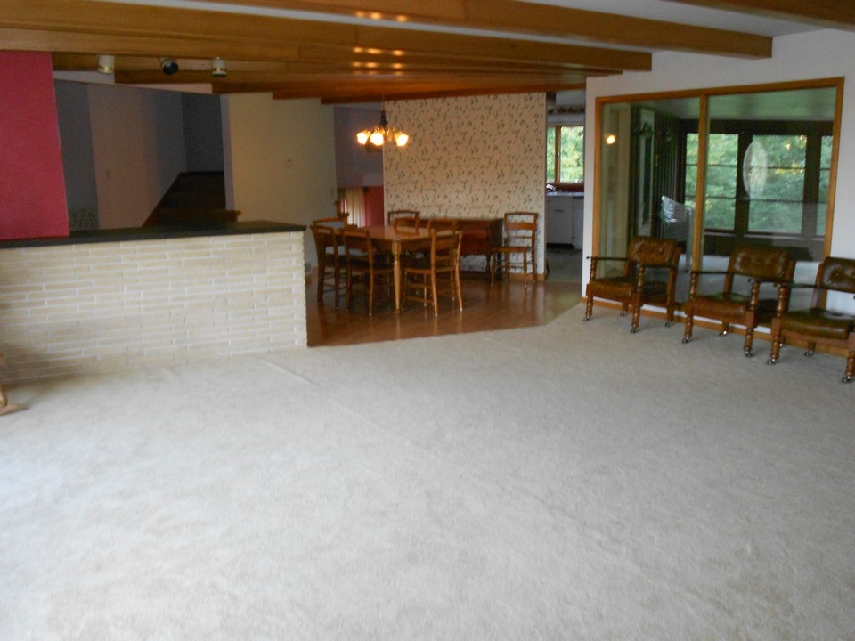 view from the living room