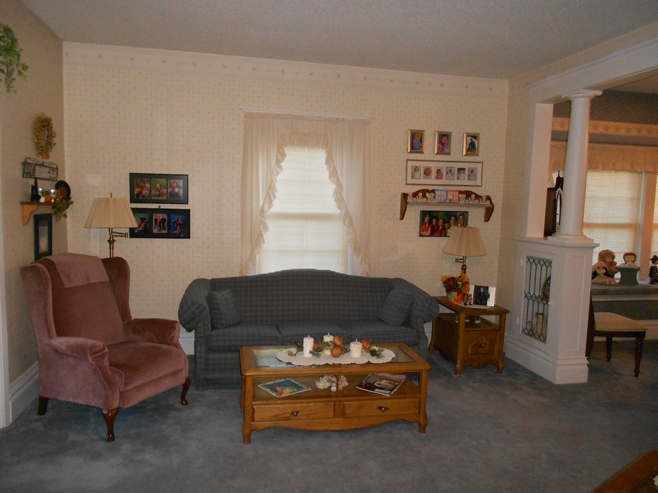 original living on main floor