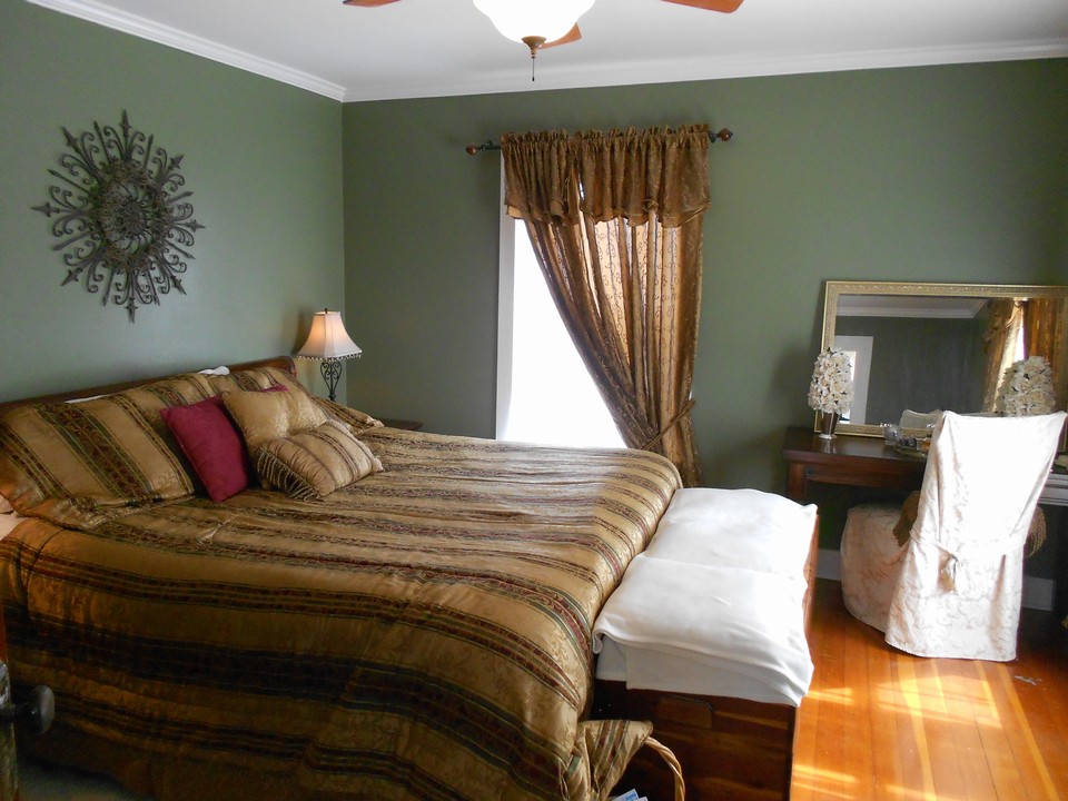 master bedroom hardwood floors