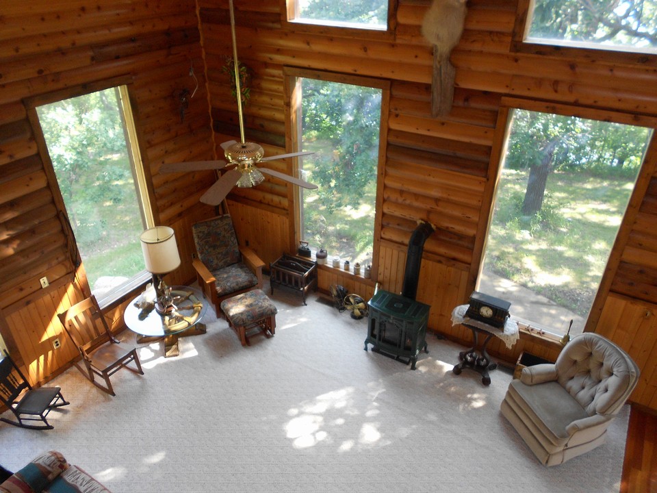 view from loft