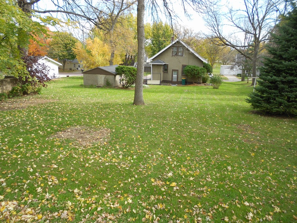 yard and back of house