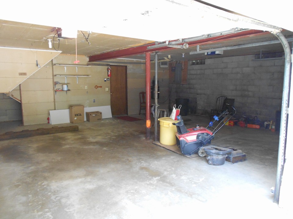 large 2 car garage