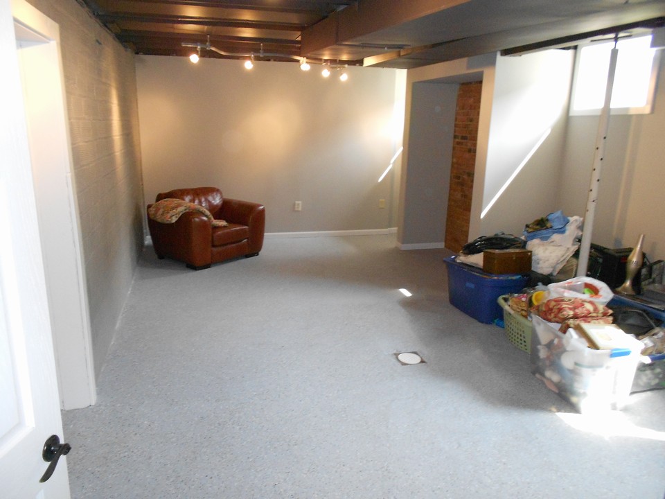 basement living area