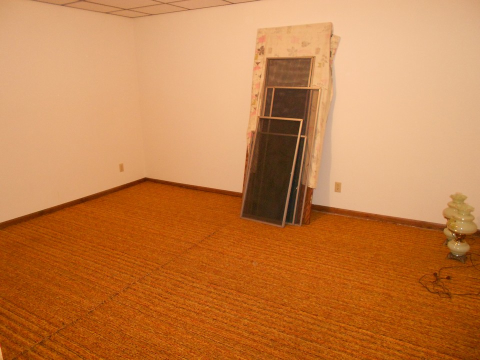 extra room in basement good for storage or 5th bedroom