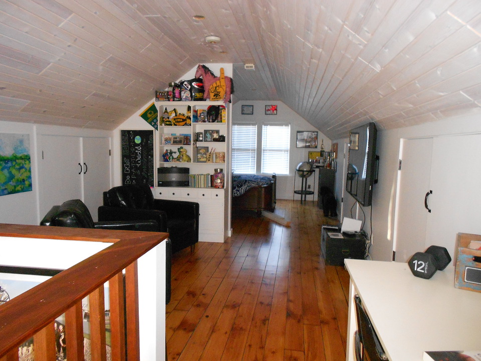 upstairs completely remodeled.