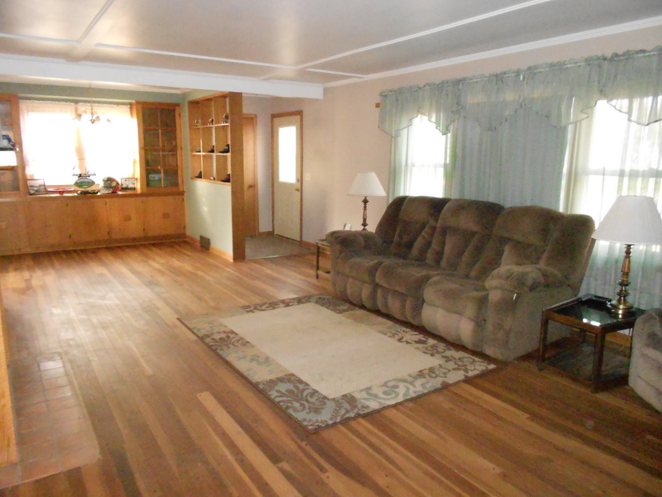 living and dining area