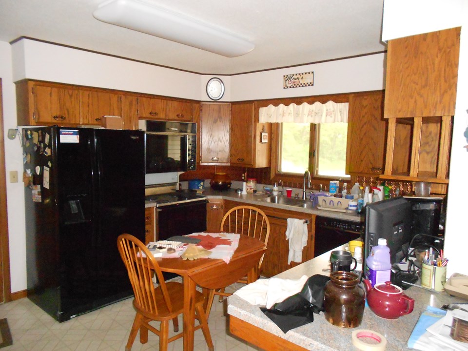 kitchen some newer appliances