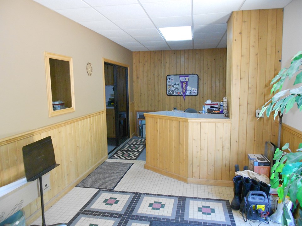 front entry  nice office area