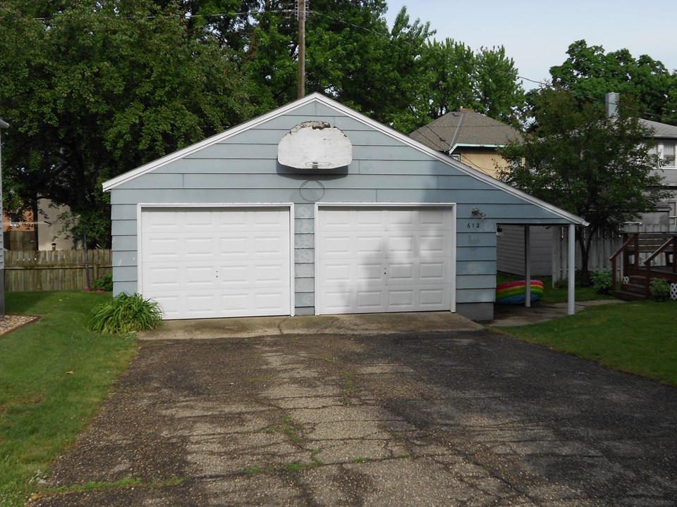 2 car garage