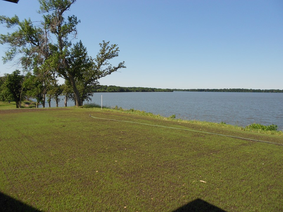 view of the lake