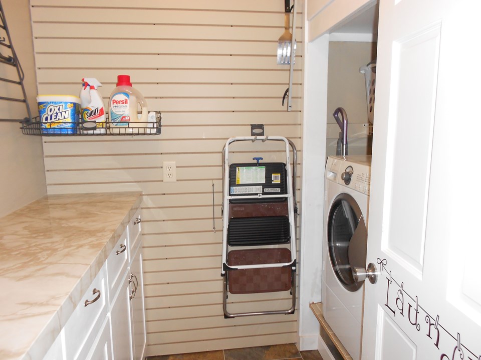 main floor laundry