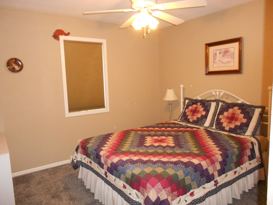 bedroom two on the main floor