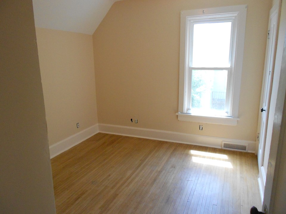 bedroom three hardwood floors.  other bedrooms have hardwood under the carpet.