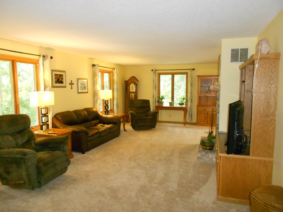 living room lots of windows.