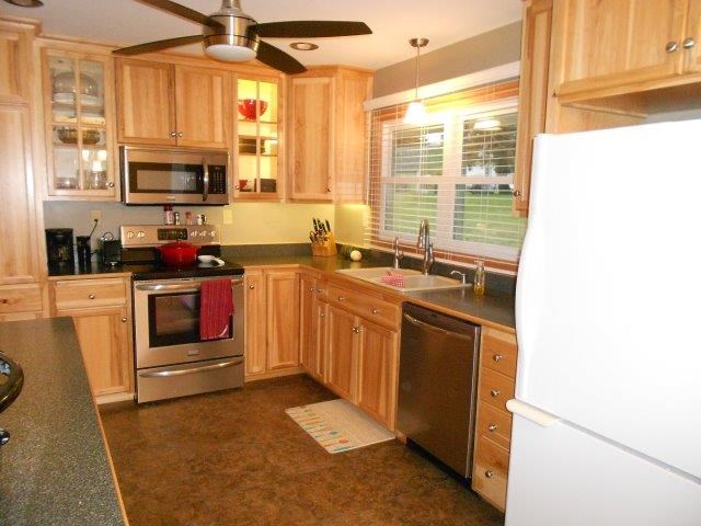 wonderful custom built kitchen