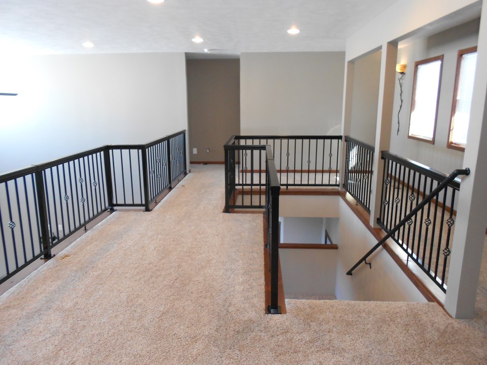 upstairs landing area